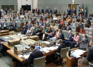 Australian Parliament: Image Source: The Australia Today